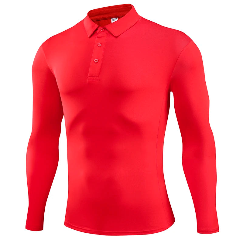 Long Sleeve Polo